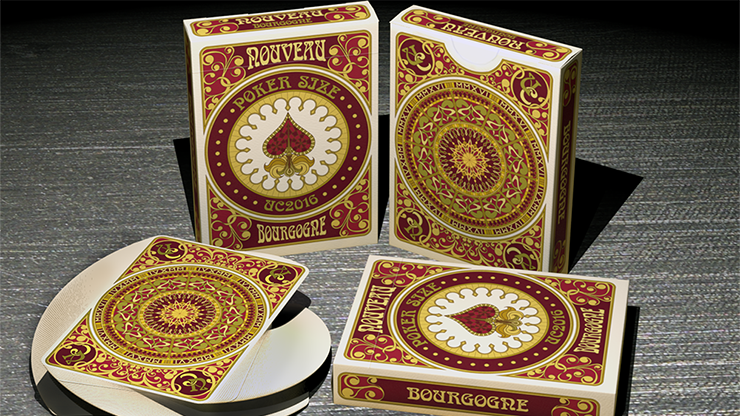 Bourgogne Playing Cards - United Cardists 2016 Annual Deck